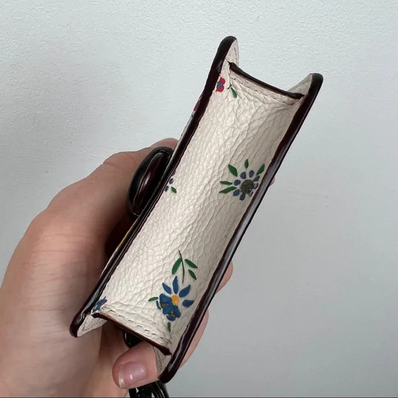 Coach RARE Tabby Floral Mini Keychain Bag - Picture 5 of 7